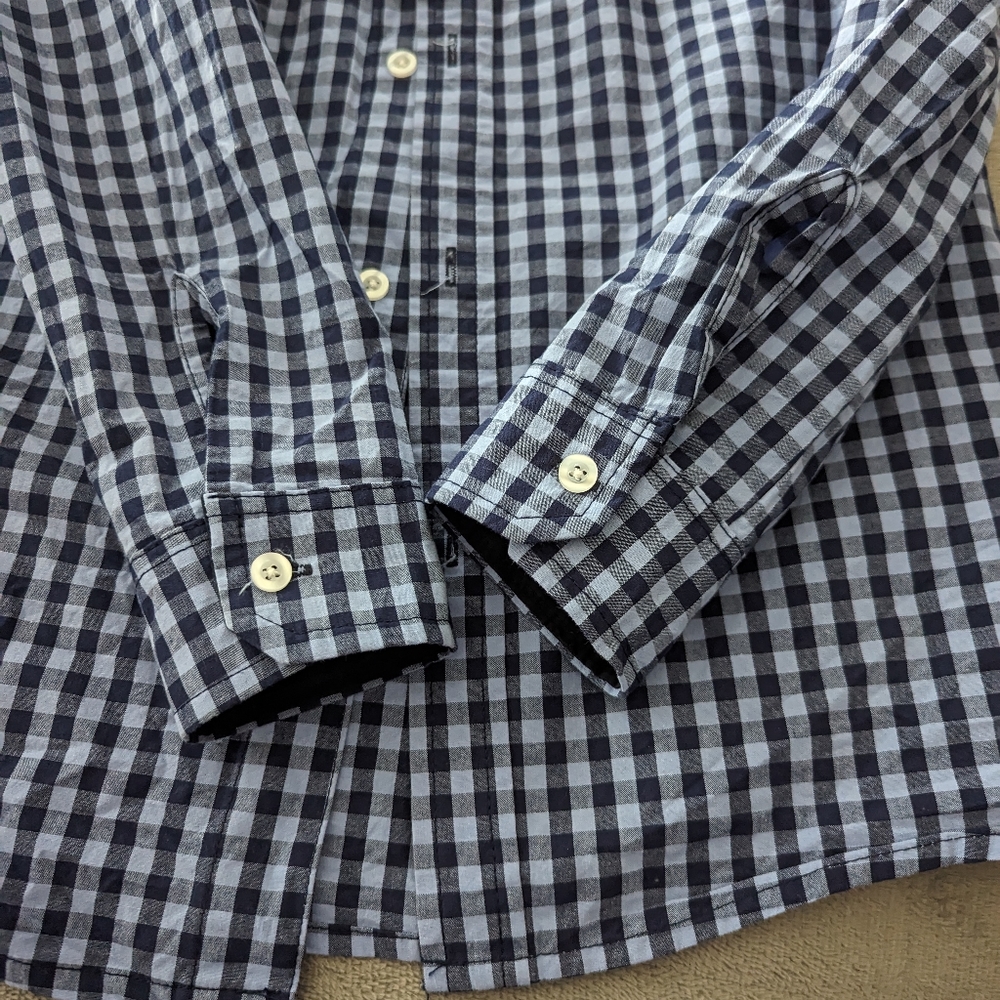 Boys long sleeve button down shirt